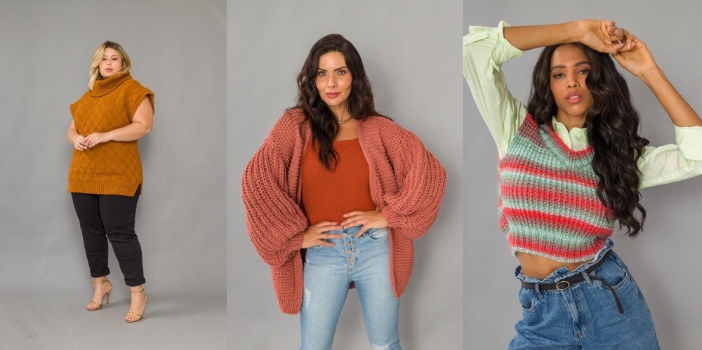 As roupas handmade ganham novas modelagens - Fotos: Divulgação