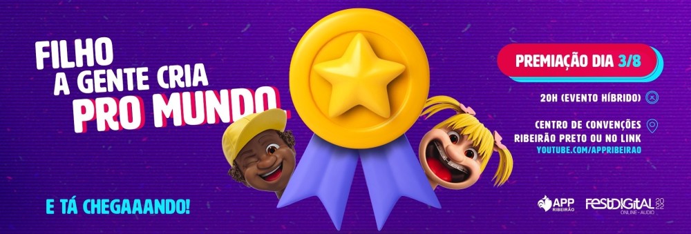 Premiação mais importante da área digital do mercado publicitário do interior acontece dia 03/08 em formato híbrido 