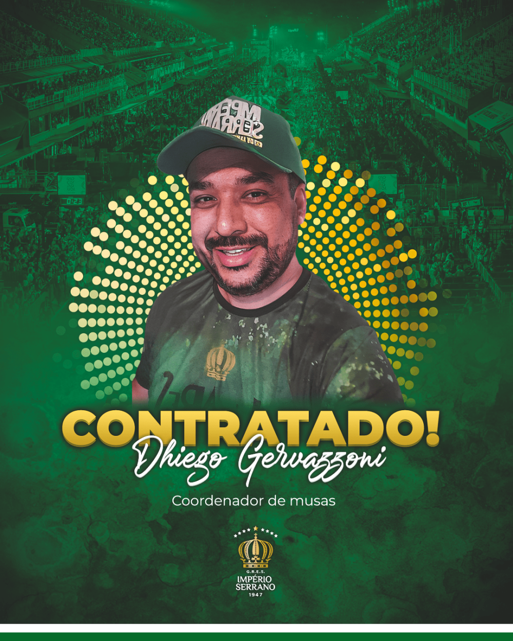 Dhiego Gervazzoni estará cuidando das beldades que irão abrilhantar o desfile do Reizinho 