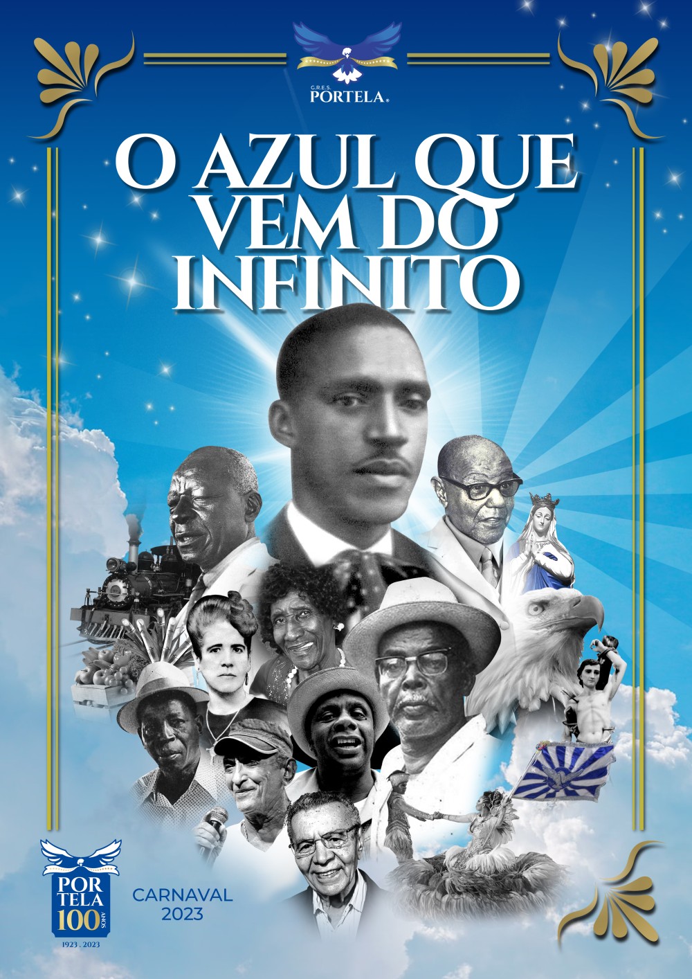 Carnaval 2023: Logo Oficial Portela