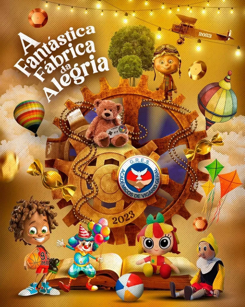 Carnaval 2023: Logo Oficial Gres Acadêmicos de Vigério Geral 