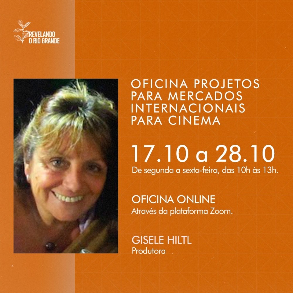 Atividade gratuita e online acontece de 17 a 28 de outubro via Zoom 