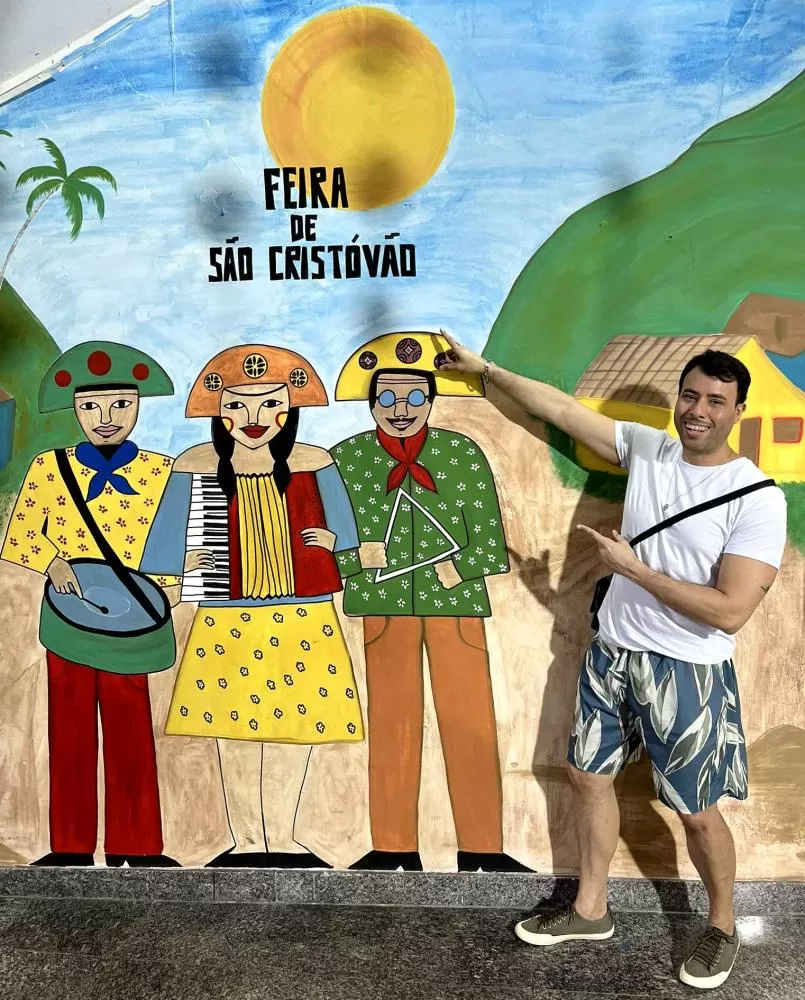Anderson Lopes visita a Feira de São Cristóvão e destaca as riquezas da cultura nordestina