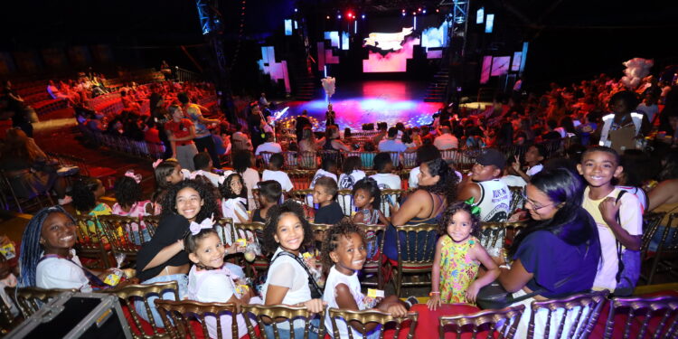 Cultura do Estado leva 130 crianças de comunidades das zonas Norte e Oeste ao Circo
