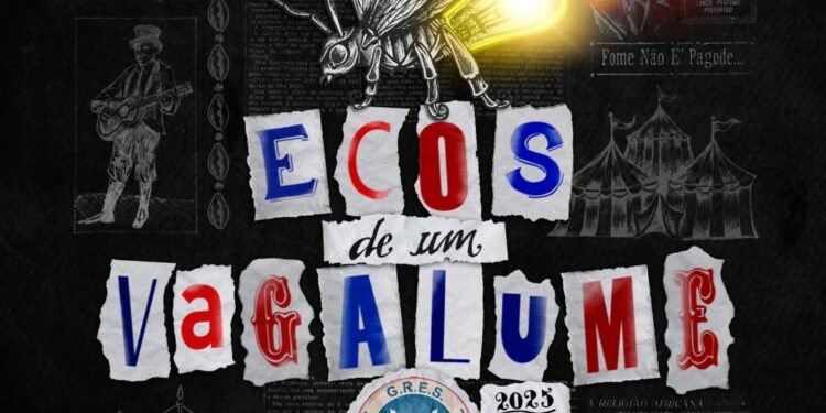“Ecos de um Vagalume” é o título do enredo da Acadêmicos de Vigário Geral